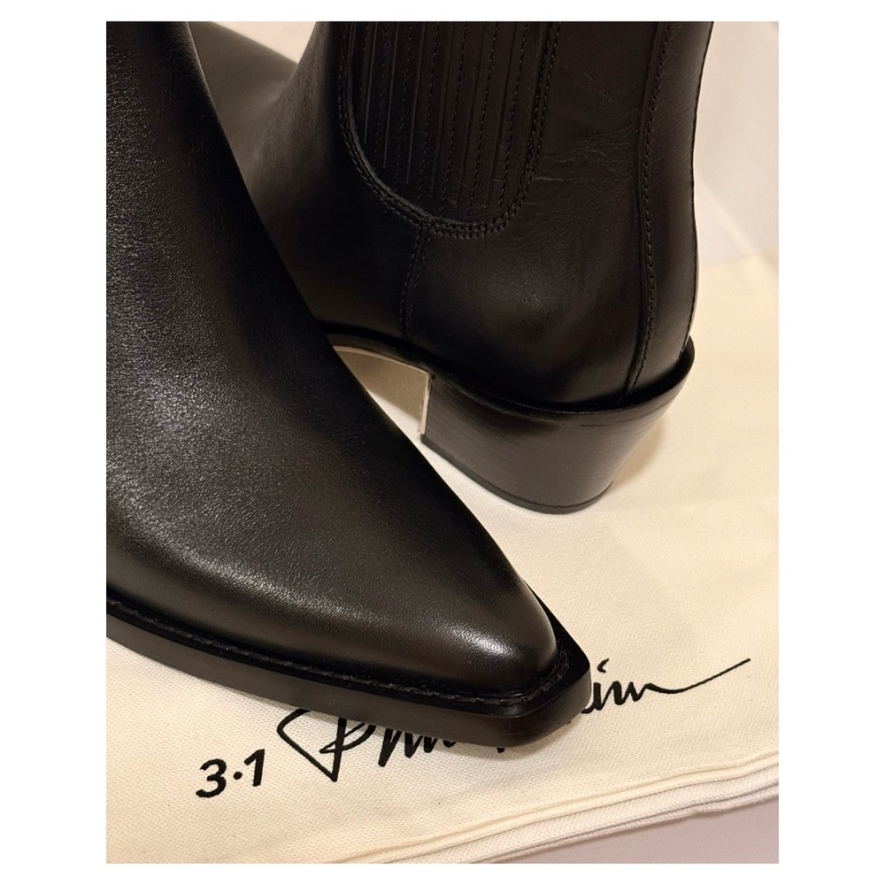 Phillip Lim Black Downtown Chelsea Boots - Picture 7 of 12